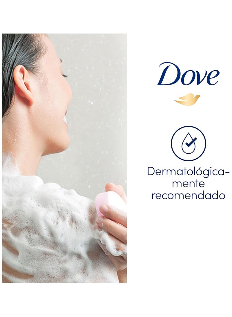 Dove Pink Beauty Cream Soap Bar, 135g | Moisturizing & Softening Beauty Bar with ¼ Cream - Image 4